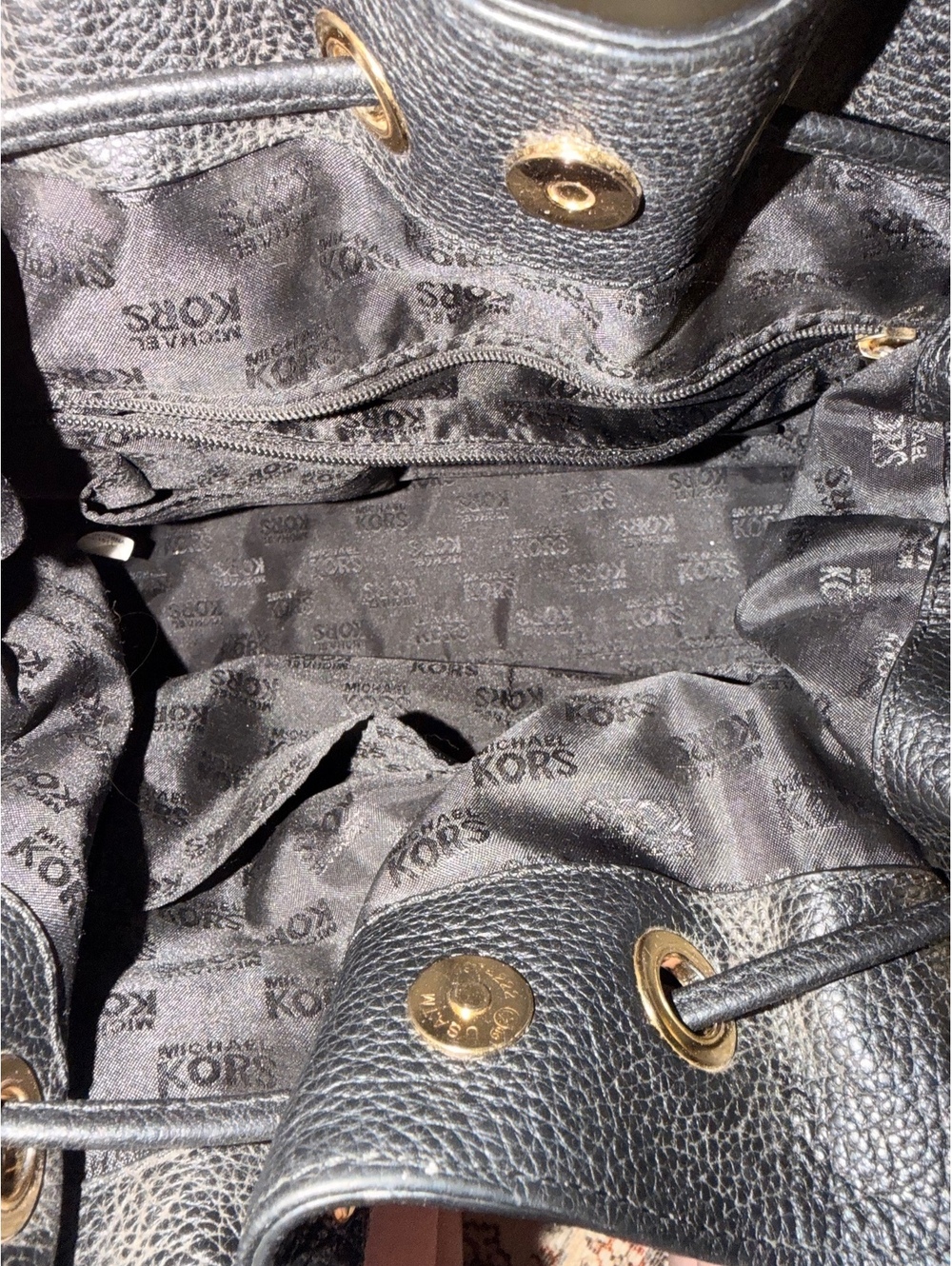 Michael Kors Camden Drawstring Satchel - Picture 5 of 5